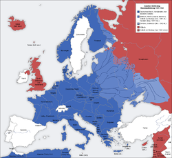 Карта военных действий 1941—1942 гг.